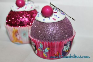 Cupcake Christmas Ornament - How To Cupcake Christmas Ornament - How To