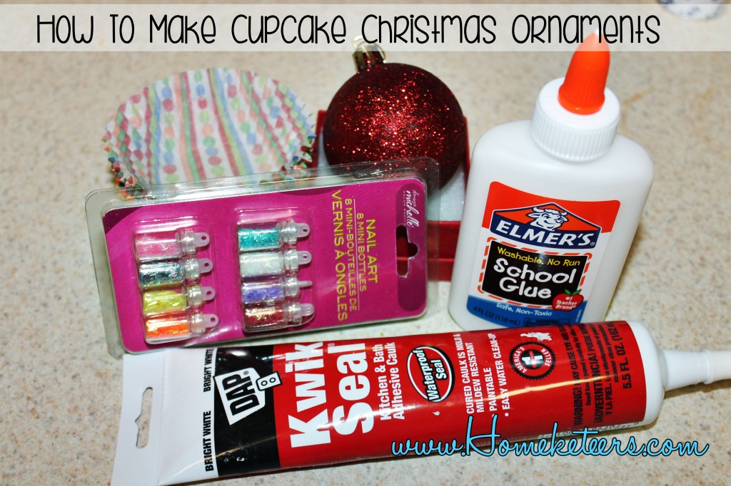 How to Make Cupcake Christmas Ornaments How to Make Cupcake Christmas Ornaments