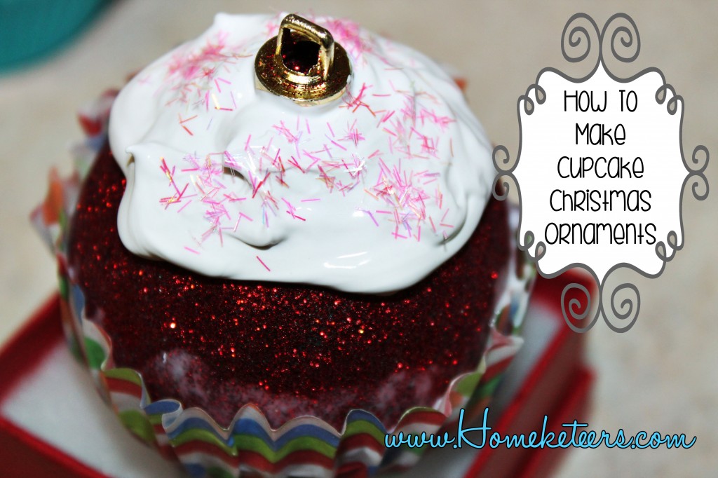 How to Make Cupcake Christmas Ornaments How to Make Cupcake Christmas Ornaments
