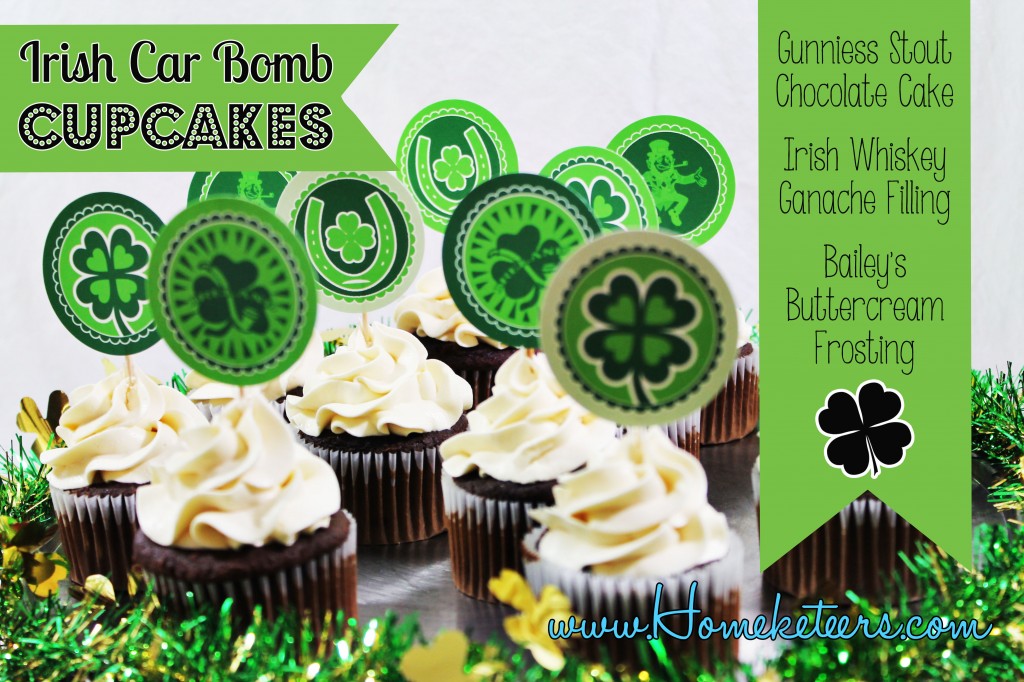 Irish Car Bomb Cupcakes