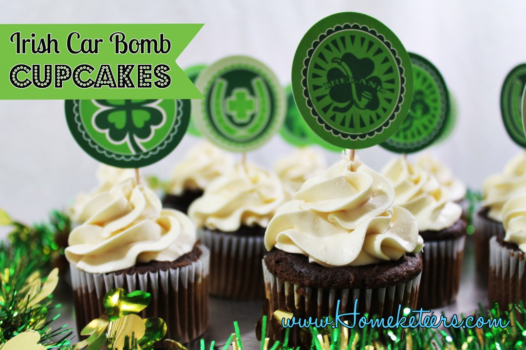 Irish Car Bomb Cupcakes